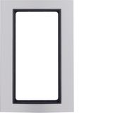 Frame l. cut-out, B.3, al./ant. matt, al. anodised