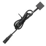 Connector for DC bar with output power connector (socket) max. 8A black