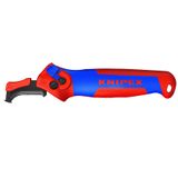 Stripping knife with guide shoe