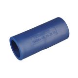 Kunststof-Steckmof; blauw