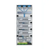 HAG VA60BV2 small voltage volta APV 5x12PLE IP30, assembled and wired, 3 RCD circuits, surge protection