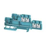 Pluggable terminal, SNAP IN, blue, 2.5 mm², 24 A, 800 V, Number of con