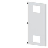 SIVACON, door half, left, with cutout for filter fan