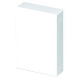 TOP FOR 75X50 MODULAR TRUNKING WHITE