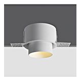 10105YTR/W WHITE TRIMLESS GU10 10W DARK LIGHT