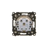 Double socket outlet with earthing and current phase constancy, (Complete product), 16A, 250V, Screw, cream white/electro white