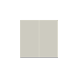 SOON ON SALE, buttoms for quadruple pushbutton / double roller blind pushbutton without pictogram, (rocker), Simon 24, IP20, cashmere