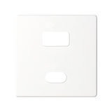 Cover for USB charger A+C type, white