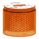 Flashing Orange Colored lens