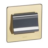 Synergy Sleek 230V Key Card Switch Gold