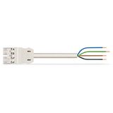 pre-assembled connecting cable Eca Plug/open-ended white