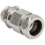 EX-Combi gland Progress brass M20x1.5 Ex e II, cable Ø6.5-8.0mm, conduit Ø21mm