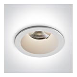 10107WP/W/V WHITE 6,5W CCTV IP65 700mA DARK LIGHT