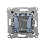 Surface-mounted box - an element extending a single box folded to multiple frames, anthracite, metalic