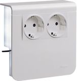 acc.box SL20080 2 x gang purewhite