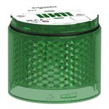 Light module, Harmony XVB7 modular tower light, green, Ø70 mm, fixed, colored lens
