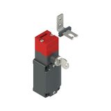 Safety switch with lock and separate actuator