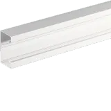 Aluminium project duct UT 80x130, pure white