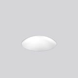 Replacement glass, moulded glass D 300 H 60 colour: white