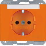 SCHUKO soc. out., K.1, orange glossy