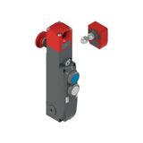 NG series safety switch with lock and integrated control devices, with actuator