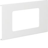 Pre-cut lid 2gang FB 60130 traffic white