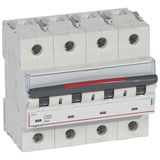 MCB DX3 63A C Curve 4-Pole