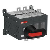 Front operated switch-disconnector