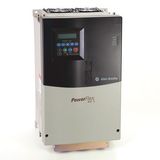 Allen-Bradley 22C-B120A103 PowerFlex 400, Fan & Pump Drive. 240 (208) VAC, 3 PH. 120 Amps. 40 HP,Frame Size E, IP30 (NEMA 1 / UL Type 1). Fixed Keypad. RS485 (without Brake IGBT)