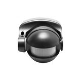Motion detector CR-1, max 1200W, AC220-240V, 50/60Hz, angle180°, range 10m ± 1,8- 2,5m, IP44, not for LED, surface mounted, black housing