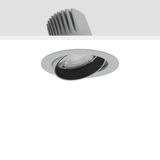 RONDOS maxi, 25 W, 2950 lm, 940, silver, on/off Recessed projectors, D