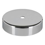 Ceiling Cup Metal Chrome + Transparent Cord Grip