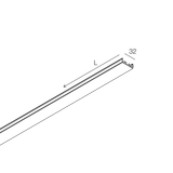 HERO M: SCH.CIECO L1272MM NE