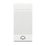 LL - key cover+bell sym. 1m white