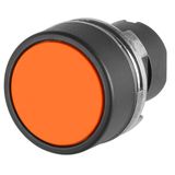 Guarded push-button, orange