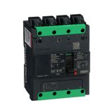 MCCB 14kA 600Y/347V UL 100A 4P EVERLINK