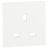 COV PLAT F/SAF EARTH SOCK(BRITISH TYPE) WHITE