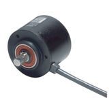 Encoder, absolute, 6ppr, 9-bit, 12-24 VDC, PNP open collector, BCD output, 1m cable E6C31054E