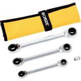 Double-ended wrench set Ironside 8-19mm 4pcs.