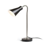 ANIKA table matte black matt nickel 230V LED E27 15W