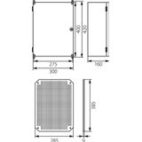 Uni-1 UNIbox housing 400x300x160