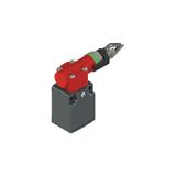 Rope safety switch without reset for simple stop