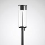 Post-top luminaires Lumantix Zylinder (LTX Z) CLO (normal) Lens Anthracite ETDD 11,50W 1200lm 70 asymmetric wide (AB2L) IP65 IK10 5 SDCM 7088851