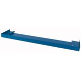 XSFDR12-X1-B Branding strip, drain rail, W=1200mm, blue