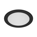 PANLUX LED lamp ROUND CCT 24W 2160lm 3000-4000-6000K round IP44 black