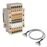 Test-disconnect terminal, PUSH IN, dark beige, 2.5 mm², 16 A, 400 V, N