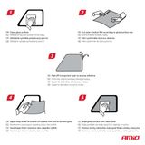 Solar Window Film Super Dark Black 0,75x3m (5%)