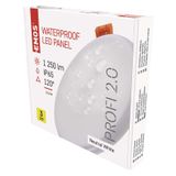 LED panel VIXXO155 mm, round, built-in, white, 13.5W neutral white
