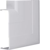 Flat angle overlapping for wall trunking BRN 70x210mm of PVC in light