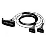 I/O connection cable, FCN40 to 2 x MIL20, 1 m XW2Z0002E